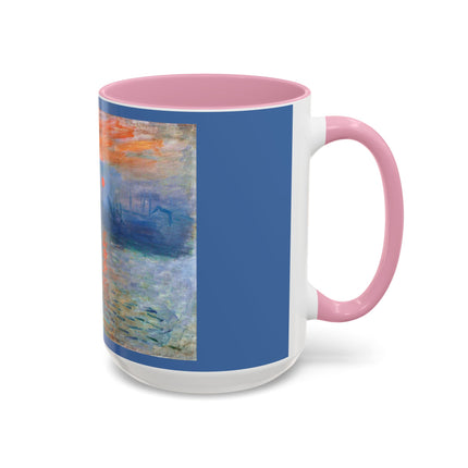 Sunrise by Claude Monet Colorful Mugs (11oz, 15oz)