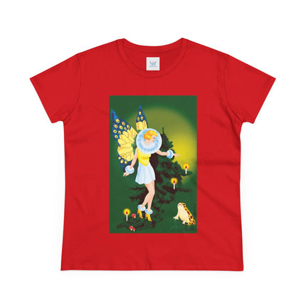 The Enchanted Encounter Women's Midweight Cotton Tee