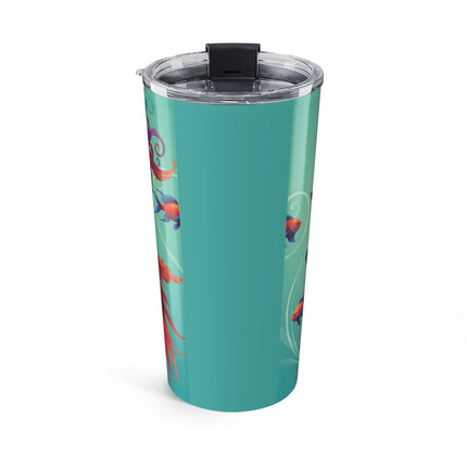 Mermaid & Sea Dragon Tumbler 20oz – Ocean Guardian & Mythic Beauty