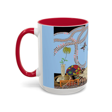 Minuit … ou l’appartement à la mode by George Barbier Colorful Mugs (11oz, 15oz)