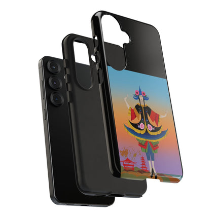 Colorful Dancer Phone Case – Vibrant Grace & Cultural Elegance