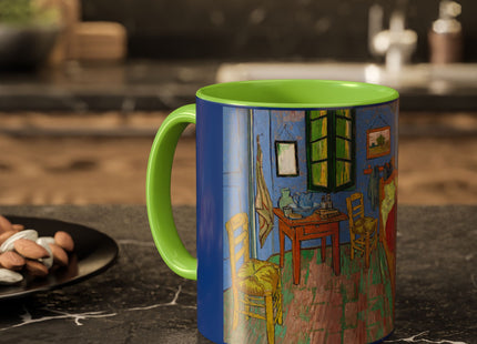 The Bedroom by Vincent van Gogh Colorful Mugs (11oz, 15oz)