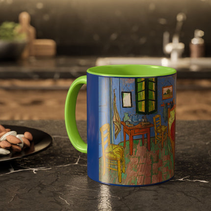 The Bedroom by Vincent van Gogh Colorful Mugs (11oz, 15oz)
