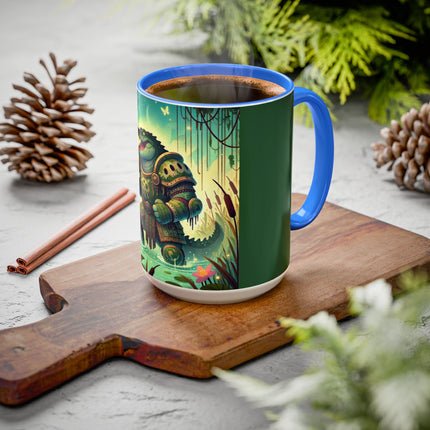 Swamp Tyrant Colorful Mugs (11oz, 15oz)