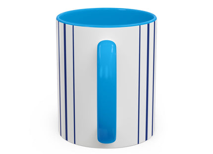 Snowman in Falling Snow Colorful Mugs (11oz, 15oz)