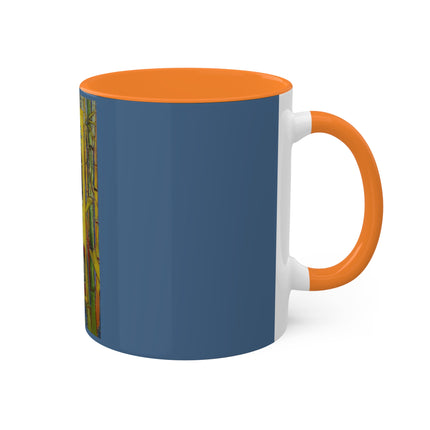 Courtesan (after Eisen) by Vincent Van Gogh Colorful Mugs, 11oz