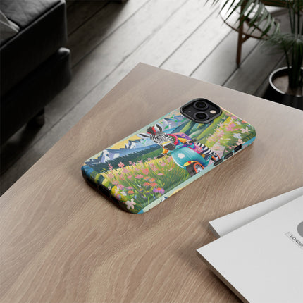 Stripes on Wheels Phone Cases