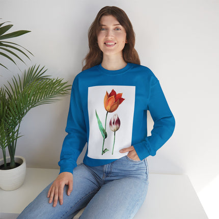 Tulip by Anselmus Boëtius de Boodt Heavy Blend™ Crewneck Sweatshirt