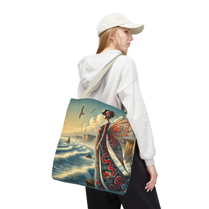 The Coastal Fairy Tote Bag – Serene Grace & Oceanic Magic