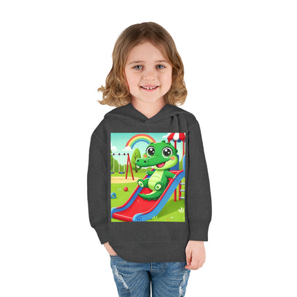 Playground Crocodile Joy Toddler Pullover Fleece Hoodie
