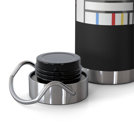 Place de la Concorde by Piet Mondrian Copper Vacuum Insulated Bottle, 22oz