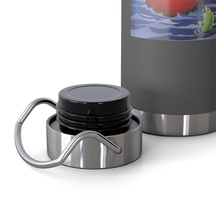 Embarking on a Moonlit Journey Copper Vacuum Insulated Bottle, 22oz