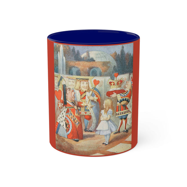 Off with her head! Off with— by Sir John Tenniel Colorful Mugs, 11oz