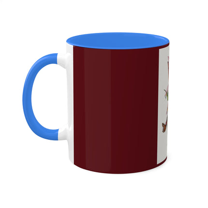 Hummingbird by Paul Gervais Colorful Mugs, 11oz
