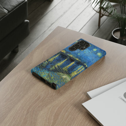 Starry Night Over the Rhone by Vincent Van Gogh Phone Cases