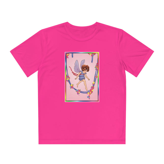 A Playful Fairy Jumps Rope Youth Competitor Tee – Magical Motion & Whimsical Joy