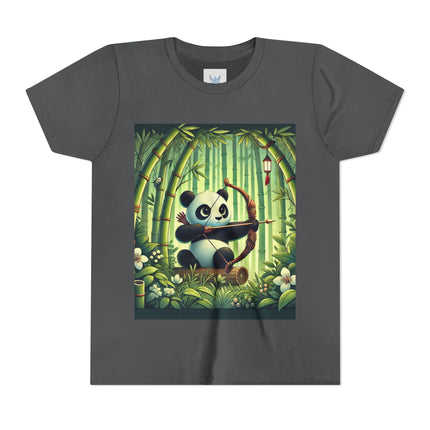 Bamboo Archer Panda Youth Short Sleeve Tee