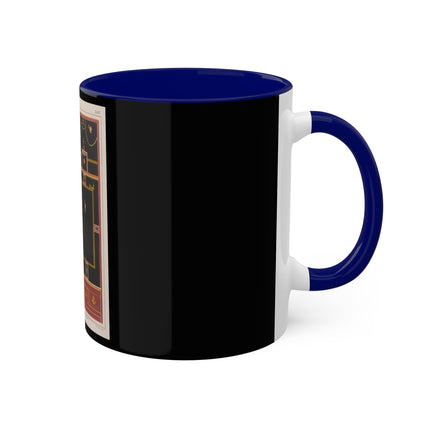 Pompeii Walls Pl.04 by Victor Steeger Colorful Mugs, 11oz