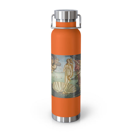 Birth of Venus by Sandro Botticelli Copper Vacuum Insulated Bottle, 22oz