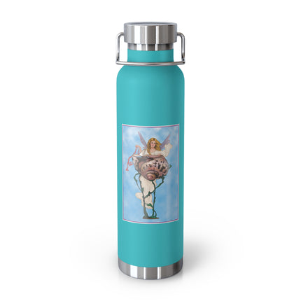 Enchanting Serenity Copper Vacuum Insulated Bottle, 22oz