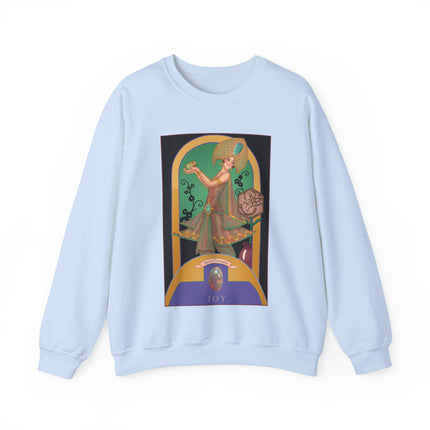 October & Opal, Tourmaline (from the Gem Series) by Sofia Chiostri Heavy Blend™ Crewneck Sweatshirt