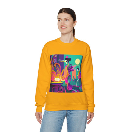 Dance of the Skeleton Ballerinas Unisex Heavy Blend™ Crewneck Sweatshirt