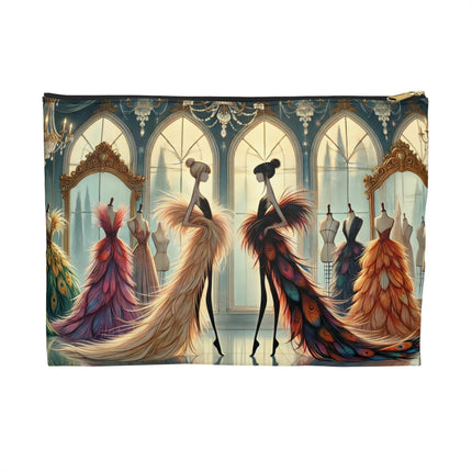The Couture & Wings Flat Pouch – Fairy Fashion & Enchanted Glamour