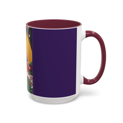 The Jewel Pavilion Colorful Mug (11oz, 15oz) – Royal Elegance, Peacock Beauty & Jewel-Toned Splendor