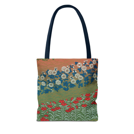 Japanese Flower Pattern II by G.A. Audsley Tote Bag (AOP)