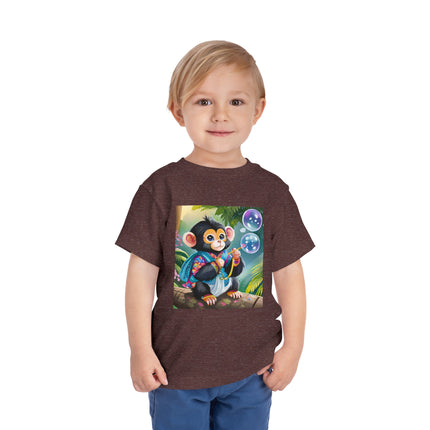 Bubble Magic in the Jungle Toddler Short Sleeve Tee