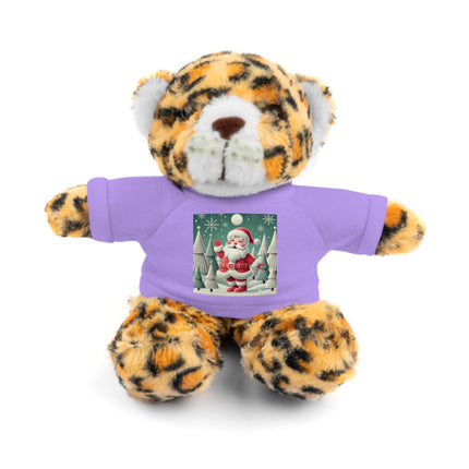 Santa's Joyful Night Stuffed Animals with Tee