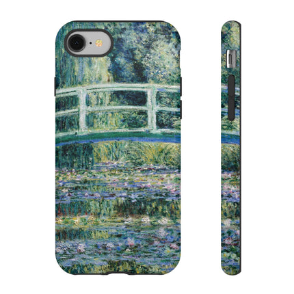 Water Lilies and Japanese Bridge by Claude Monet Phone Cases