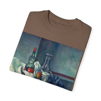 The Peppermint Bottle by Paul Cézanne Unisex Garment-Dyed T-shirt