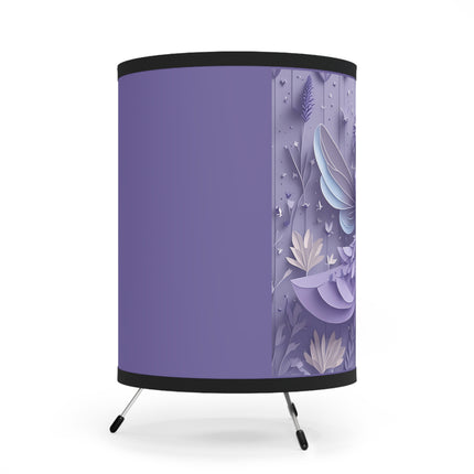 Lavender Fairy Tripod Lamp
