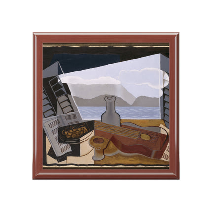 Open Window by Juan Gris Jewelry Box