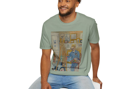 The Skeleton Painter by James Ensor Softstyle T-Shirt