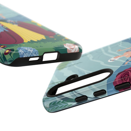 🌹🌿 The Willow Garden Promenade Phone Case – Art Deco Floral Elegance