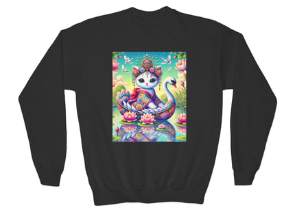 Geisha Kitten’s River Voyage Youth Crewneck Sweatshirt