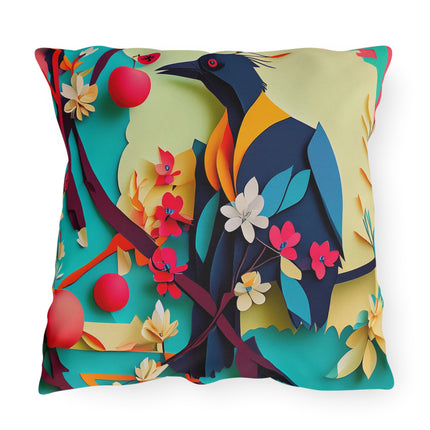 Curious Crow Outdoor Pillows