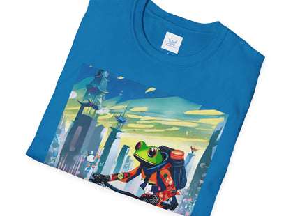 Cyberpunk Frog Softstyle T-Shirt