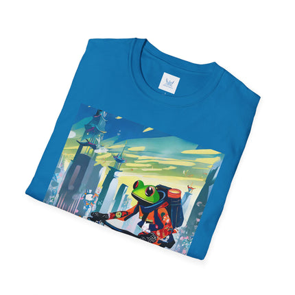 Cyberpunk Frog Softstyle T-Shirt