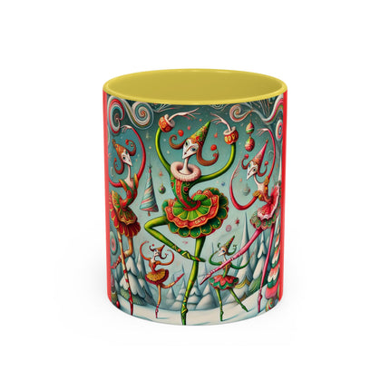 Christmas Ballet of the Absurd Colorful Mugs (11oz, 15oz)