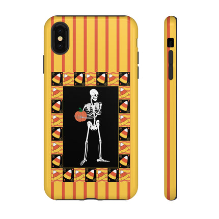 Candy Corn Skeleton Phone Cases