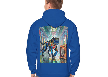 Cyber Panther’s Hunt – Heavy Blend™ Hooded Sweatshirt
