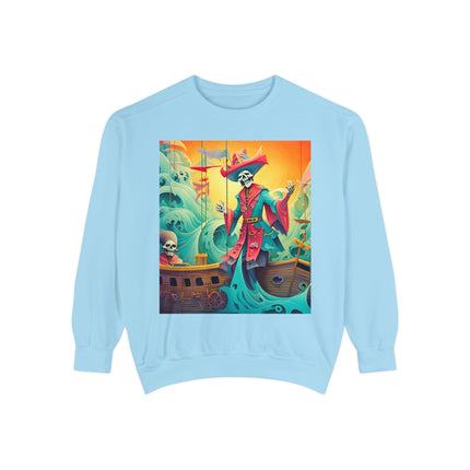 Skeleton Crew of the Misty Seas Unisex Garment-Dyed Sweatshirt