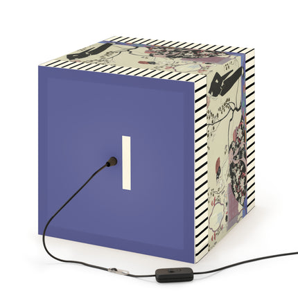 Le Grand Décolletage by George Barbier Light Cube Lamp