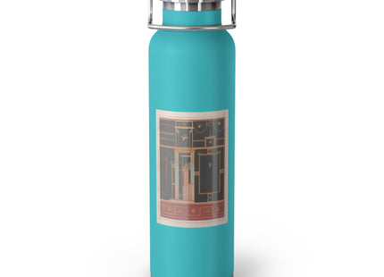 Pompeii Walls Pl.04 by Victor Steeger Copper Vacuum Insulated Bottle, 22oz