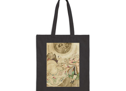 Sur talons rouges (On Red Heels) pl 01 by Gerda Wegener Cotton Canvas Tote Bag
