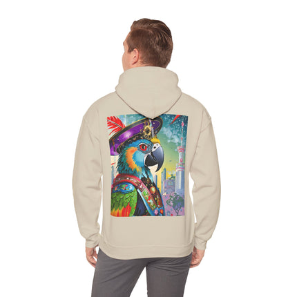 The Parrot Aristocrat – Heavy Blend™ Hooded Sweatshirt