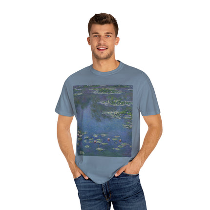 Water Lilies by Claude Monet Unisex Garment-Dyed T-shirt